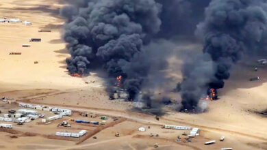استهداف منشآت الطاقة جنوب السعودية.. حرائق وتعليق مؤقت لعمليات تشغيلية 3