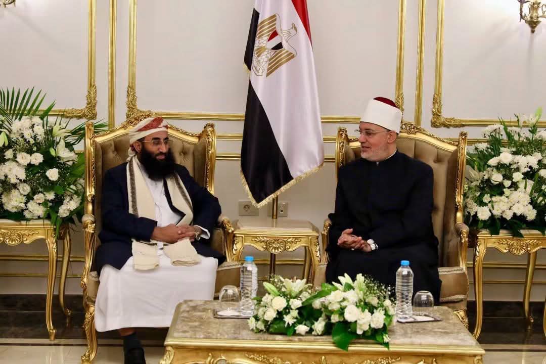 وزير الأوقاف يبحث مع مفتي مصر سبل تعزيز التعاون الديني والإفتائي بين اليمن ومصر 1