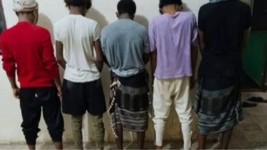 الأمن الوطني في أبين يطيح بخلية حوثية من 5 أشخاص في جعار 5