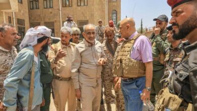 الفريق الصبيحي يتفقد جبهات تعز ويؤكد رفع مستوى الجاهزية واليقظة 2