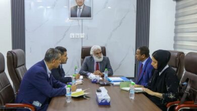 وزير التخطيط يبحث مع ممثلين أممين تعزيز التنسيق والاستجابة الانسانية للنازحين 5