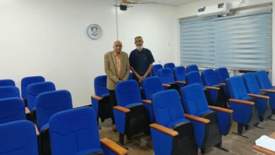 القائم بأعمال نائب رئيس جامعة عدن يتفقد جاهزية مركز الدراسات البيئية والمناخية 3