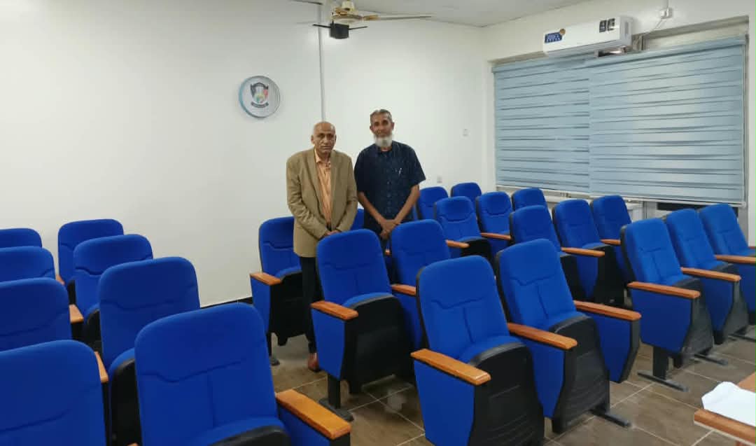 القائم بأعمال نائب رئيس جامعة عدن يتفقد جاهزية مركز الدراسات البيئية والمناخية 1