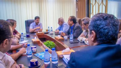 المدير التنفيذي لشركة النفط اليمنية يلتقي رئيس مصلحة الدفاع المدني 5