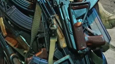 طوارئ شرطة الممدارة في عدن تنفذ حملة أمنية لضبط السلاح 2