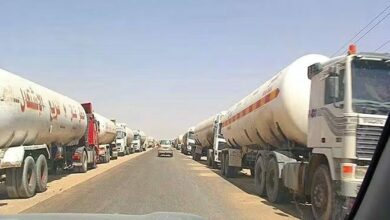 استئناف تحرك قاطرات الغاز المنزلي باتجاه العاصمة عدن بعد إنهاء القطاع في مأرب 2