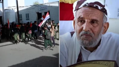 من بيت طيني إلى صرح تعليمي.. معلم يمني نازح يحوّل بيته إلى مدرسة لـ1300 طالب 3