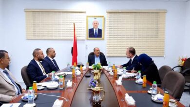 نائب وزير الصناعة والتجارة يناقش مع مكتب المبعوث الأممي تداعيات التصعيد العسكري وسبل استقرار الأسواق 5