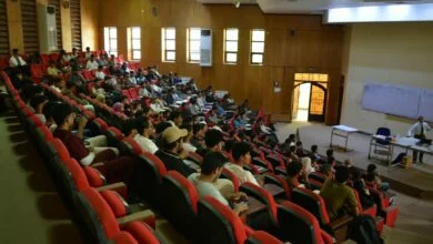 كلية الهندسة بجامعة عدن تدشّن أولى المحاضرات العلمية للجمعية الوطنية للبحث العلمي 2