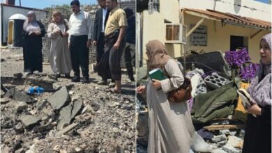 اللجنة الوطنية للتحقيق تعاين مواقع قصف المجمع الرئاسي بمعاشيق وتوثّق الأضرار 2