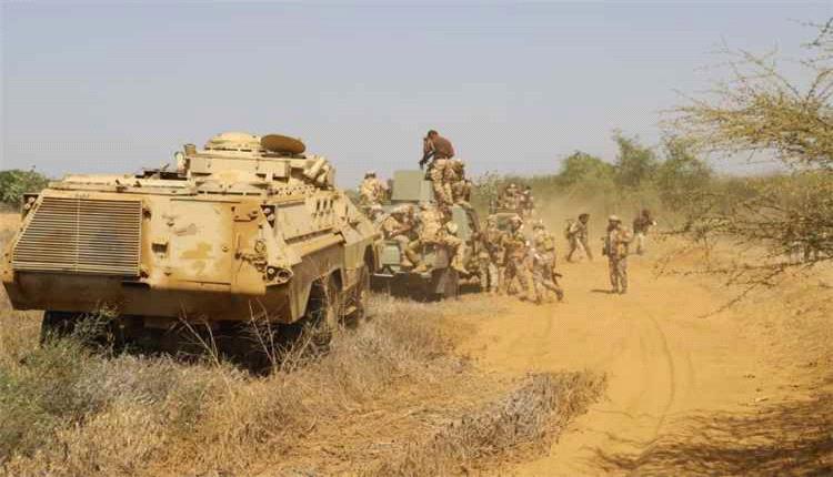 تصعيد عسكري في جبهة حرض.. القوات الحكومية تتقدم في محيط المنفذ الحدودي ضمن عملية «فجر اليمن» 1