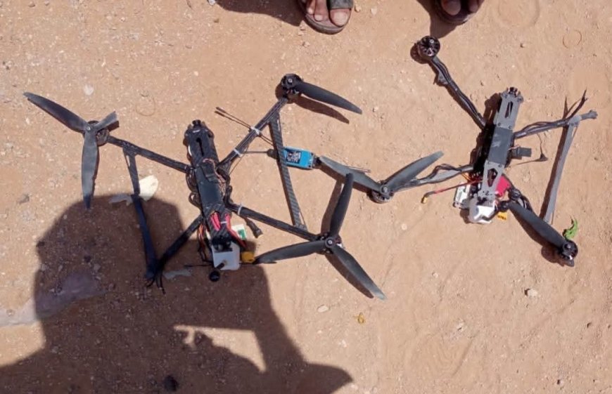 إسقاط 4 مسيّرات حوثية في جبهة الشهلا شرق الجوف 1